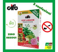 3CF STOP LUMACHE CIFO POLVERE DI ROCCIA DISABITUANTE LUMACHE LIMACCE LUMACHICIDA