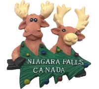 3D a Forma di Alce Niagara Falls Canada Frigorifero, casa e Cucina Decorazione Adesivo Magnetico Niagara Falls Canada Frigorifero Magnete turistica Souvenir Gift