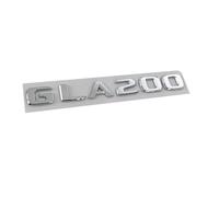 3D ABS Cromato GLA260 Logo GLA200 Emblema Lettere Adesivo Bagagliaio Distintivo Decalcomania Compatibile Con Mercedes Benz GLA 200 X156 H247 Accessori (Color : GLA200 Chrome)