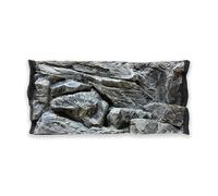 3D Acquario Strukturwand Grigio 60x30 CM Terrari Felsnachbildung Sfondo per