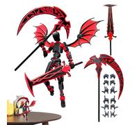 3d Action Figures - Multi-Jointed Robot Model For Dynamic Posing And Interactive Play, Durable Movable Design With Detailed Finish, Collectible Desktop Toy For School Classroom Study Playing Window