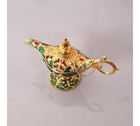 3D Aladdin Magic Lamp Genie Light Tea Oil Pot Collection Art Craft Birthday