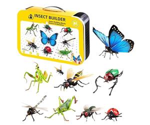 3D Animal Puzzles for Kids - Realistic Table Decor Set | Educational Toy Figures - Creative Decorative Models for Bookshelf Cabinet Home Party Play Enhancing Imagination