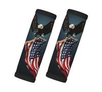 3d Aquila Calva Volare Con Bandiera Americana Pack Bagagli Maniglia Wrap Valigia Tag Identifier Marker Grip Accessori Da Viaggio Aereo