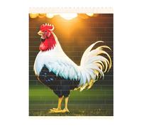 3D Art Brick Puzzle 141Pcs Mattoni Block Puzzle Creativo FAI DA TE Building Blocks Shine Gallo Stampato