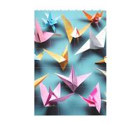 3D Art Mattone Block Puzzle FAI DA TE Creativo Building Blocks Fun Desk Decor Jigsaw Origami Carta Gru Stampa 37 Pz