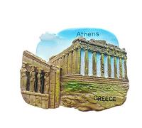 3D Atene Grecia souvenir frigorifero, casa e cucina decorazione magnetica sticker Grecia frigorifero magnete Travel souvenir Gift