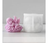 3D Baby Angel Silicone Mold for Candles & Soap | Realistic DIY Silicone Molds | Cute Moldes para Velas | Scented Candle Molds, Home Decor, Gift Making,3ps,F177