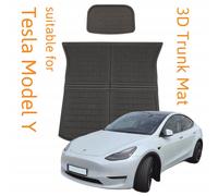 3D Bagagliaio + Unterbodenmatte Adatto A per Tesla Modello Y / Performance