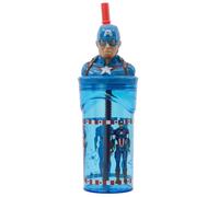 3D Bambini Bicchiere Tazza Con Cannuccia O Coperchio 360ml Fantastica Statue