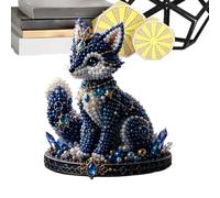 3D Beaded Animal Craft Set - Educational With Instruction Toolkit, 3D Animal Beading Embroidery Art, Three Dimensional Sculptural Bead Pack | DIY Miniature Wire Needlework Kit For Kids Teens Adults