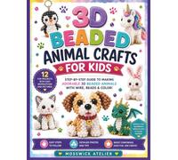 3D BEADED ANIMAL CRAFTS FOR KIDS