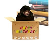 3D Biglietto di auguri di compleanno con umorismo - Messaggio umoristico per feste adulte figlia bambino sorella uomo, moglie amico padre donna figlia marito figlio