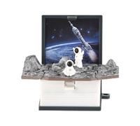 3D Book Keychain | Dinosauri Figure Libro | Simpatici Dinosauri Pieghevoli Chiavi del Mondo per Compleanno Riempimento Borse Regalo, Borsa e Zaino