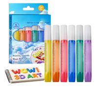 3D Bubble Drawing Pen - Heat Activated Puff Paint Raised Texture Craft Tool