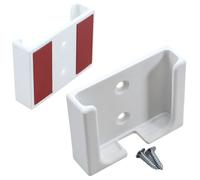 3D Cabin Supporto da parete compatibile con router ZTE U30 Pro MU5358 5G | Nastro adesivo preapplicato, viti di fissaggio incluse, visibilità a schermo intero, accesso alla ricarica