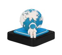 3D Calendar 2026, Desk Time Piece Calendar 2026, Tear Away Time Piece Calendars 3D Memo Pad, New Paper Carving Art Memo Pad Notepad Gift with LED Light, DIY Paper Carving Gift (L)