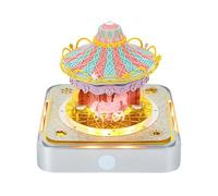 3D Calendar 2026, Desk Time Piece Calendar 2026, Tear Away Time Piece Calendars 3D Memo Pad, New Paper Carving Art Memo Pad Notepad Gift with LED Light, DIY Paper Carving Gift (K)