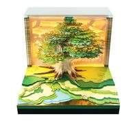 3D Calendar 2026 Panda or Tree House | Panda or Book House Two Options 2026 Creative Tear Away Calendars for Office Decoration Christmas Birthday (CC)