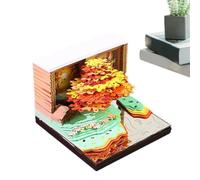 3D Calendar 2027 - Tree Shape Memo Pad with LED Light