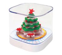 3D Calendar, Planner Organizer Schedule For Adults, Desktop 3D Christmas Tree Art Calendar Memo Pad With Light, Kids Time Management Daily Planning Chore Tracking Office Classroom Kitchen Home