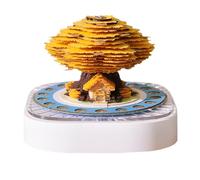 3D Calendario Da Scrivania - Blocco Appunti Albero Arte E Artigianato,Calendario Da Scrivania Blocco Note Casa Sull'Albero | Per Casa Ufficio Scuola Appartamento Insegnante Studente Bambini Famiglia N