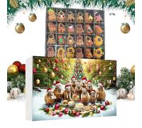3D Capybara Advent Calendarr - 2025 Toy Set, 24-Day Capibara Christmas Countdown Calendar, 24 Adorable Capybara Figurine Dolls | Holiday Birthday, Gift,for Kids, Adults, Men, Women, Teens, Boys, Girls