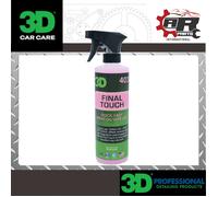 3D Car Care - Finale Tocco - Rapido Dettagli Spray - On Pulizia Spento - 473ml
