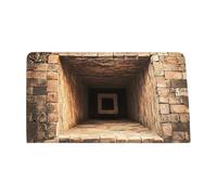 3D Carpet Illusion - Realistic Trick Rug, Washable Soft Decorative Floor Mat, Eye Catching Pattern Advantage | Interior Upgrade Purpose For Living Area Bedroom Bathroom Kitchen Application Hotel Patio