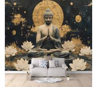 3D Carta Da Parati Fotografica Buddha Maitreya TNT Murale alla moda Decorazione Fede E Arte Ristorante Soggiorno Tv Parete Camera Letto Decorazione Della Parete Murali-150x105cm
