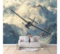 3D Carta Da Parati Fotografica Combattente In Volo TNT Murale alla moda Decorazione Guerra Ristorante Soggiorno Tv Parete Camera Letto Decorazione Della Parete Murali-100x70cm