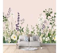 3D Carta Da Parati Fotografica Dipingere Fiori TNT Murale alla moda Decorazione Arte Minimalista Ristorante Soggiorno Tv Parete Camera Letto Decorazione Della Parete Murali-150x105cm