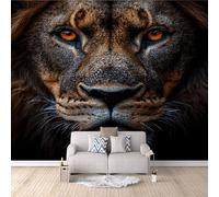 3D Carta Da Parati Fotografica Leone TNT Murale alla moda Decorazione Forza E Coraggio Ristorante Soggiorno Tv Parete Camera Letto Decorazione Della Parete Murali-400x280cm