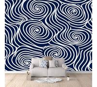 3D Carta Da Parati Fotografica Modello A Spirale TNT Murale alla moda Decorazione Ciclo Ed Eternità Ristorante Soggiorno Tv Parete Camera Letto Decorazione Della Parete Murali-350x256cm