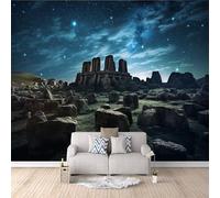 3D Carta Da Parati Fotografica Rovine Di Pietra TNT Murale alla moda Decorazione Architettura Megalitica Ristorante Soggiorno Tv Parete Camera Letto Decorazione Della Parete Murali-300x210cm