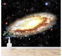 3D Carta da Parati Tredimensionale A Spirale Universo Via Lattea Cielo | Murales Creativi e Moderni Per la Casa Studio Soggiorno Camera da Letto Divano Sfondi Decorazioni Murali di Lusso-250cm×170cm