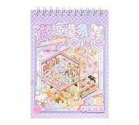 3D Cartoon Scenery Stick Art - Cute Sticker Book, Rich Pattern Decorative Stickers, Creative Goodie Bag Stuffer, Fun Collectible Craft Supply | Room Decor For Kids, Notebooks, Journals, Scrapbooking,