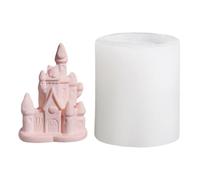 3D Castle Mold - Flessibile Silicone Mould, Easy Release Reusable Fairy