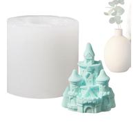 3D Castle Mold - Flessibile Silicone Mould, Easy Release Reusable Fairy