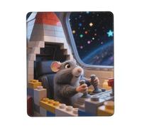 3D Cute Guinea Pig Tappetino per Mouse Durevoli Mousepad Piccolo Mouse Pad for Laptop Casa Accessori Scrivania 25X30Cm