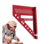 3D da Carpentiere | Strumento Triangolare Ad Alta Precisione 22,5-90 Gradi | per Falegnameria,Per Papà, Marito, Ingegneri, Falegnami, Costruttori, Casa E Lavoro