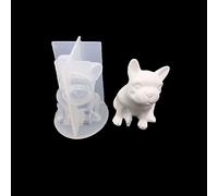3D Dog Cat Silicone Stampi per candele in silicone Sapone fai-da-te Caramelle al cioccolato Stampi per fondente per decorazione di torte Resina epossidica Stampo in argilla polimerica(1)