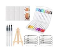 3D Drawing Art Set - Foam Texture Painting Kit with 24 Color Markers | Creative DIY Craft Kit with Texture Paper for Preschool Kindergarten Kids Boys Girls Learning Activity Gift Set