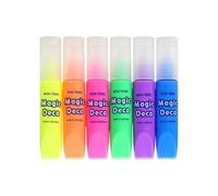 3D Drawing Pens 6 Pieces Heat Activated - Handmade Puff Painting Markers