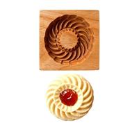 3D Embossed DIY Baking Cutter Tools | Cookie Press Stamp | Wooden Cookie Stamp for Christmas Kitchen Food Shortbread Mooncake Dessert 140/200} Thanksgiving