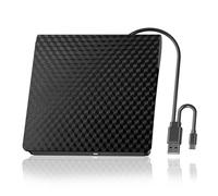 3D External CD DVD Optical Drive USB 3.0 Portable DVD ROM Burner Player Reader For Laptop PC Ampia compatibilità