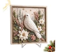 3D Fabric Craft Set - Holiday Handmade Materials, Creative Textile Art Kit,