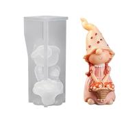 3D Faceless Doll Silicone Mold Non Stick For Resin Soap Wax Crafts