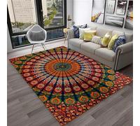 3D Fiori Delle Piante Stampa Tappeto Salotto Grande Pelo Corto Moderno, Moquette Antiscivolo, Grandi Soggiorno Camera Da Letto Decorazione Dome 100 X 150 Cm - Pulizia Facile /6668664963562