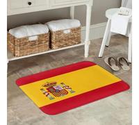 3D Flag Of Spain Anti-slip Doormat Floor Mat Cushion Carpet Rug for Kitchen Entrance Home Bedroom Footpad Mats-40x60cm